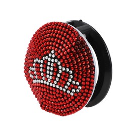 VekAuto Car Push Start Button Cover, Engine Button Cover Universal for Car Stylish ABS 4.1cm Red