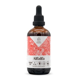 Alfalfa Alcohol-Free Natural Tincture Extract, Immune System Booster, Liquid Drops Made from 100% Alfalfa Dried Leaf (4 fl oz)