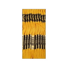DMC Bulk Buy Thread 6-Strand Embroidery Cotton 8.7 Yards Topaz Lighter Than 783 117-728 (12-Pack)