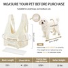 JourCraf Pet Carrier Backpack, Adjustable Pet Front Cat Dog Carrier