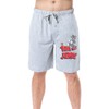 Tom and Jerry Mens' Classic Cartoon Character Logo Sleep Pajama