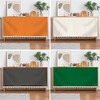 SK Studio Short Curtains for Kitchen, Privacy Closet Curtain Dust-Proof