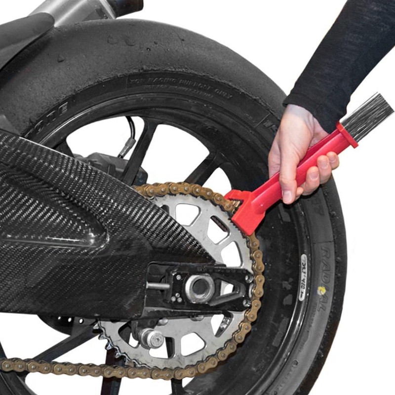 Oldbones Universal Motorcycle Cleaning Brush for Dirt Bike MX Steet