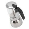 Glass Moka Pot Stainless Steel Heat Resistant Portable Classic Italian