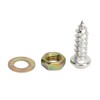 52mm Car Triple Gauge Kit White Dial 12V Oil Pressure