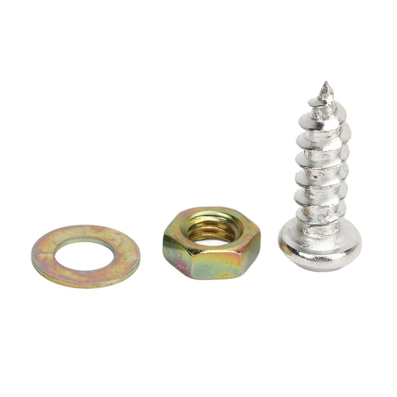 52mm Car Triple Gauge Kit White Dial 12V Oil Pressure