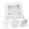 DOITOOL Exhaust Air Vent Covers Square Vent Cover Plastic Louver
