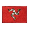 Isle of Man County Flag Logo Iron On Sew On
