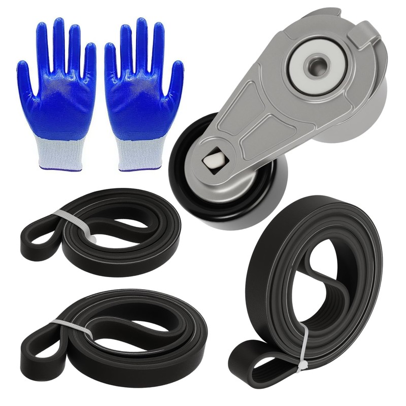 90K-39371 Complete Serpentine Belt Drive Component Kit Compatible with Sierra/Silverado
