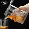 Cocktail Mixing glass – 17oz Cocktail Stirring Glass with Thick