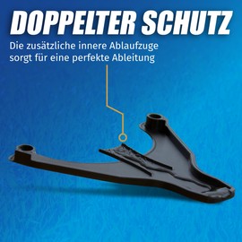 MaJoCompTec® ADBLUESAFE Fuel Cap Fuse, Tank Fuse for AdBlue Fuel Cap Lid, Accessories Box Truck, Camping, Motorhome (Stainless Steel Version, Bundle with Condensation Drain)