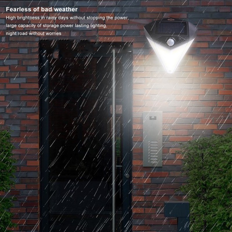 Solar Wall Lights Outdoor Motion Sensor Solar Powered Wall Lights