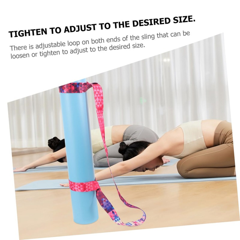 BIUDECO Pack Yoga Mat Carrying Strap Cotton Yoga Roller Skate