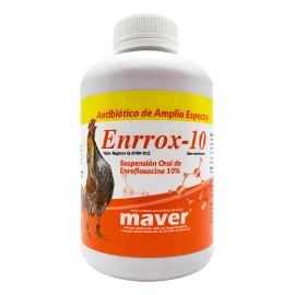Enrrox-10 500ml - Antibiótico En Agua Bebida (catarros)