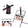Hot Metal Rotating Spinning Shooting 5 Targets Competitive Wind Chimes
