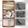 Homsorout Ultra Space Saving Compression Organisers - Set of 6,