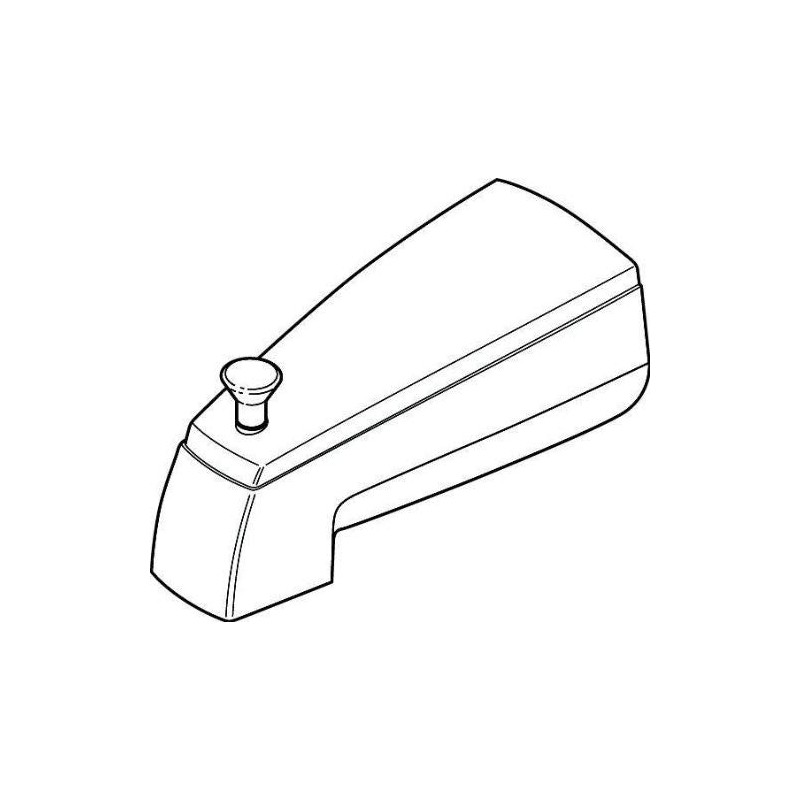 Delta Faucet RP19895 Standard Diverter Tub Spout in Chrome