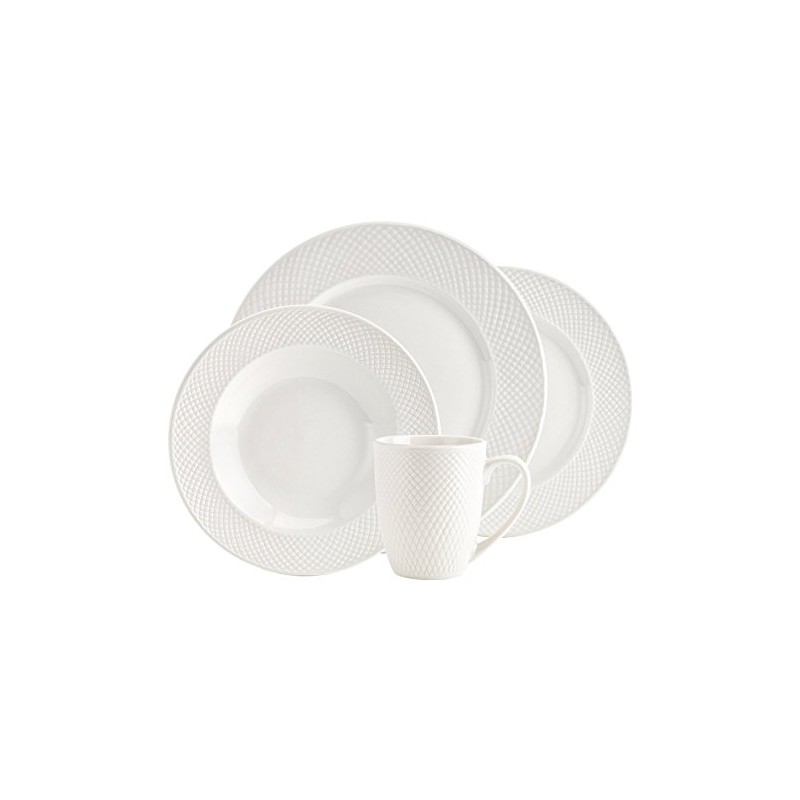 Godinger Lattuccina 16 Piece Dinnerware Set