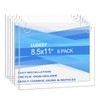 Ludery Acrylic Sign Holder 8.5 x 11 Horizontal l, Wall