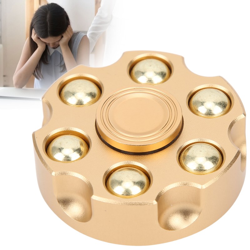 Mini Spinner Pure Copper Detachable with Rotating Bullets Stress Relieving