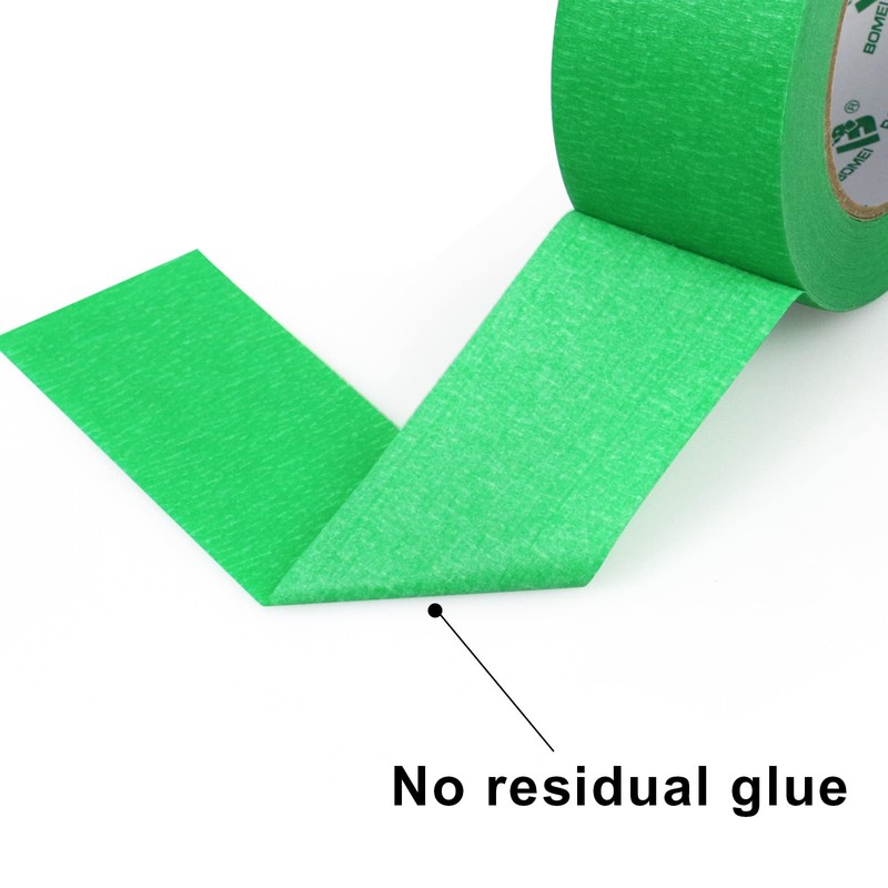 Green Masking Tape Decorative Writable Green Painters Tape for Arts