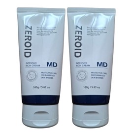 Zeroid Intensive Rich Cream MD 160ml / 제로이드 인텐시브 리치크림 MD 160ml X 2개 대용량 레이저 수분케어 고보습 병원전용
