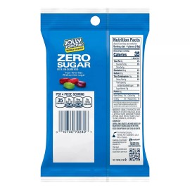 JOLLY RANCHER Hard Candy, Assorted Flavors, Sugar-Free, 3.6 Ounce Bag [12-Bags]