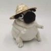 Jextech Perro De Peluche Pug Divertido Tierno Doug Los Mitchell