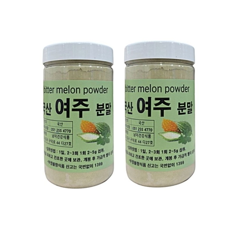Boabitha 보아비다 국내산 여주분말 300g x 2통