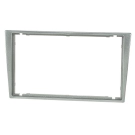 tomzz Audio 2439-022 Double DIN Radio Fascia Set Compatible with Opel Corsa C Combo Omega B Vectra C Meriva Charcoal Metallic Installation Kit Radio Adapter Antenna Adapter ISO DIN Release Lever