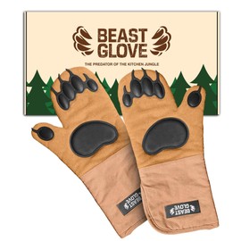 Bear Paw | Beast Glove Oven Mitts | Bear Hands Oven Mitts | Kitchen Pot Holders Set | Heat Resistant Oven Mittens for Kitchen