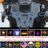 FOLGEMIR Motorcycle Logo Projector, DC 12 V LED Light, 3D