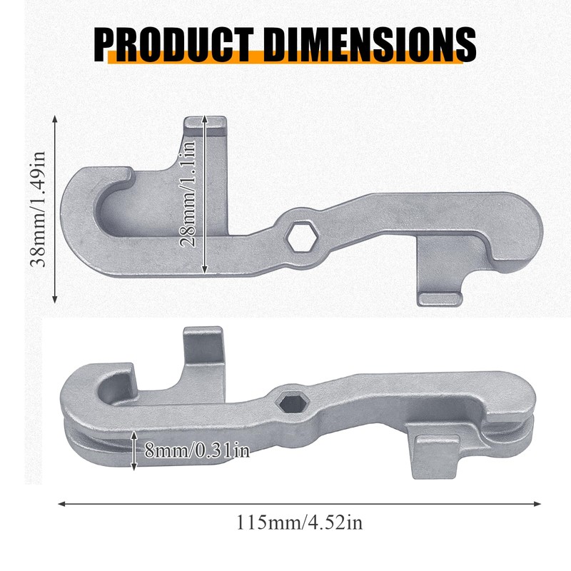 Meyola Brake Line Bending Tool, Durable Brake Line Bending Tool