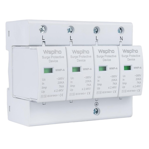 WSPIHO 4 Pin 385 V Surge Protector, Surge Arrester Type