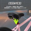 Solxion 自転車 ライト 夜間の後方反射警告サイン 三角形状 防水 耐傷 警告表示 夜間走行 高視認性反射材