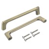 sourcing map Cabinet Pulls, 8Pcs 5 Inch - Aluminum Alloy