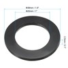 TA-VIGOR 10Pcs Rubber Flat Washers, 39mm OD, 25mm ID, 2.5mm