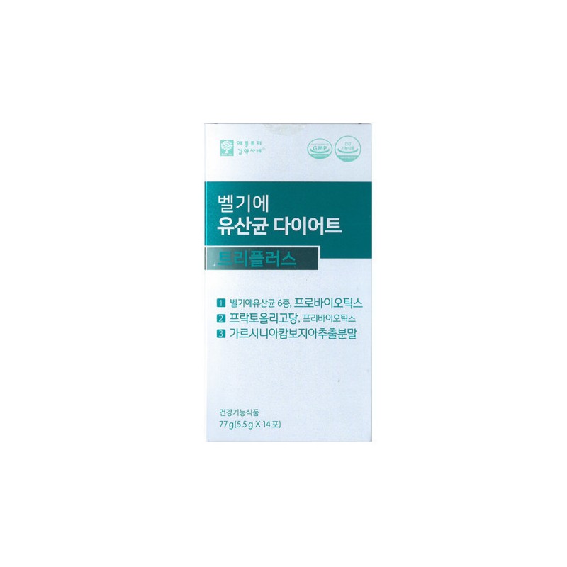 Apple Tree Kim Yaksane 애플트리김약사네 벨기에 유산균 다이어트 트리플러스 5.5g