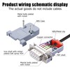 YAODHAOD DB9 Breakout Solderless Connector, Female 9PIN RS232 Serial Adapter