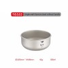 Keith Titanium Camping Bowls 300ml - 900ml for Camping Outdoor