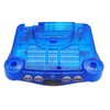 Retro Video Game Console Case Translucent Blue Replacement Protective Shell
