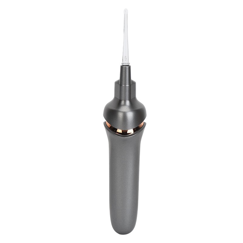 Electric Earwax Removal Kit Soft Ear Pick Heads Bright Lighting