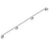 DIYHD 13FT Silver Staircase Handrail Wall Mount Banister Hand Railing