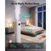 Cool Mist Humidifiers for Large Room 800ft²,13L 100H Runtime, 25dB