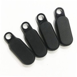 Operitacx 32stücke Pvc Zipper Slider Für Kleidung Und Taschen Hochwertige Langlebige Silikon-reißverschlussköpfe Schwarz Geeignet Für Verschiedene Arten Von Schienen