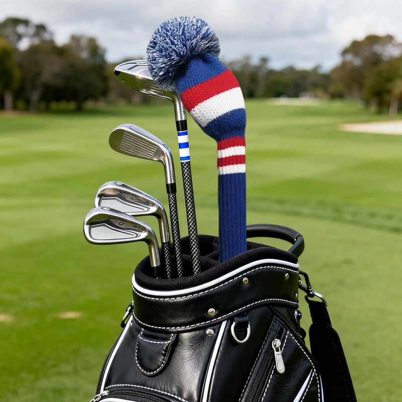 Scott Adward Golf Head Cover 1 PCS Knit Golf Club