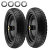 TAICHEUT 2 Pack 13 Inch Flat-Free Tires for Carts, Gorilla