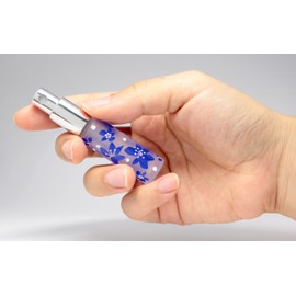 Purse Glass Atomizer Frosted tutuzi 1718 Blue [Hiro Common Atomizer]