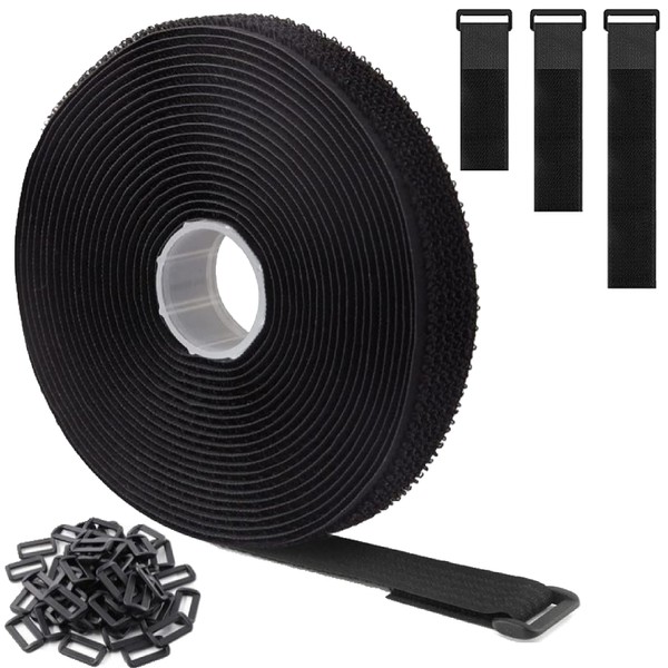 Cable Straps Adjustable Reusable Fastening Cable Strap Nylon Cut-to-Length Cinch