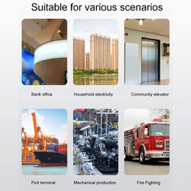 Dual Power Automatic Switch - 2P Generator Switch, AC110V, 50Hz, 60Hz, 63A for Continuous Power Supply